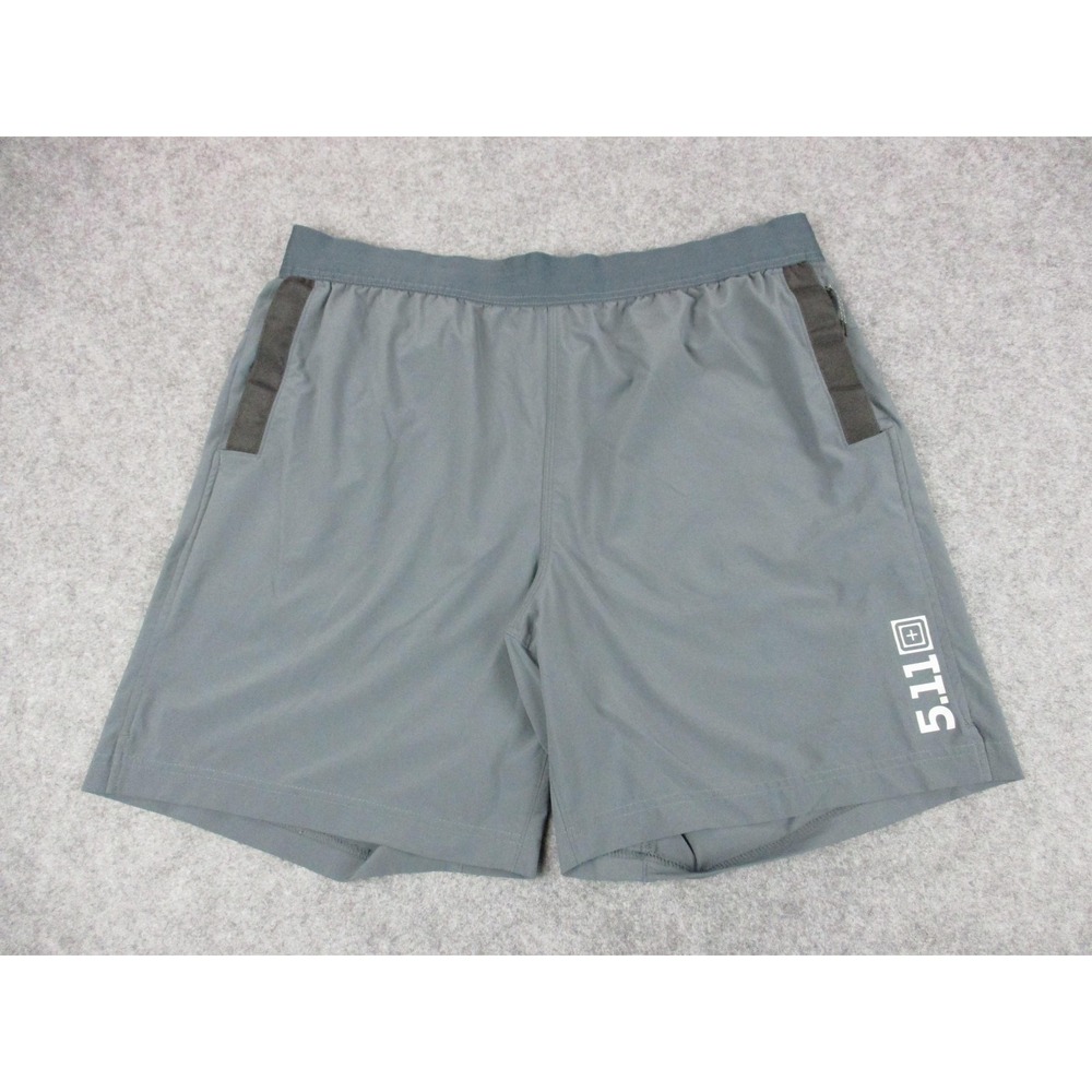 511 Tactical Shorts Mens Extra Large Gray Physical Training Ready Lined PT